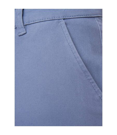 Mens sinwood chino shorts pale blue Crosshatch