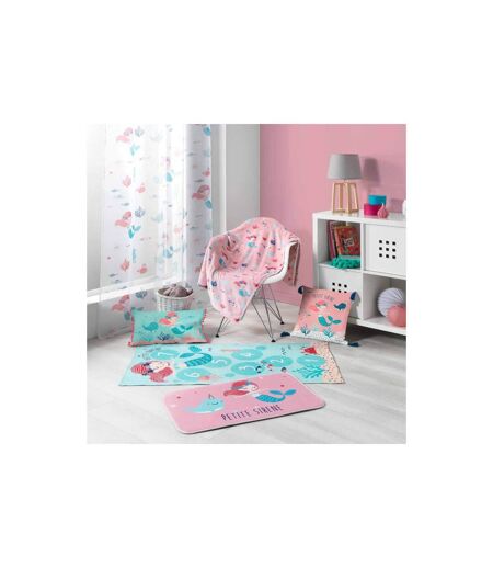 Tapis Enfant Déco Petite Sirena 45x75cm Rose