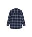 Chemisier Maisie Femme Bleu Marine Animal-3