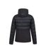 Womens/ladies Turbine Padded Soft Shell Jacket Jet Black Mountain Warehouse-2