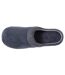 Isotoner Chaussons Mules homme velours semelle ergonomique soutien voûte plantaire-2