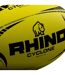 Ballon de rugby cyclone taille 5 jaune Rhino