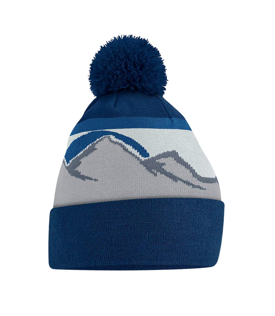 Bonnet Mountain Peaks Gris Bleu Beechfield-2