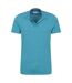 Polo cordyline homme bleu sarcelle foncé Mountain Warehouse