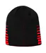 Mens Liga Reversible Beanie Red Black Puma-2