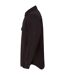 Front Row Unisex Adult Cotton Drill Overshirt (Black) - UTRW8590