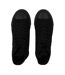 Womens/ladies Canvas High-top Platform High Top Trainers Black SoulCal-4