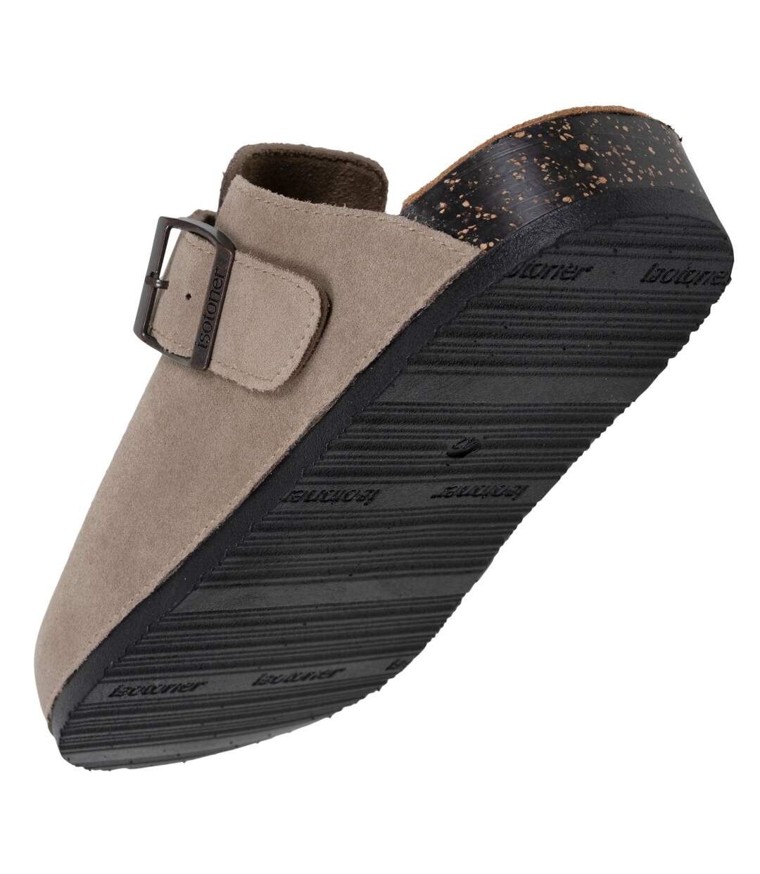 Isotoner Sabots homme semelle intérieure cuir extra-flex - patch talon confort-5