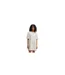 Robe T-shirt Motif/style Logo Contrasté Femme Blanc Cassé Hugo-1