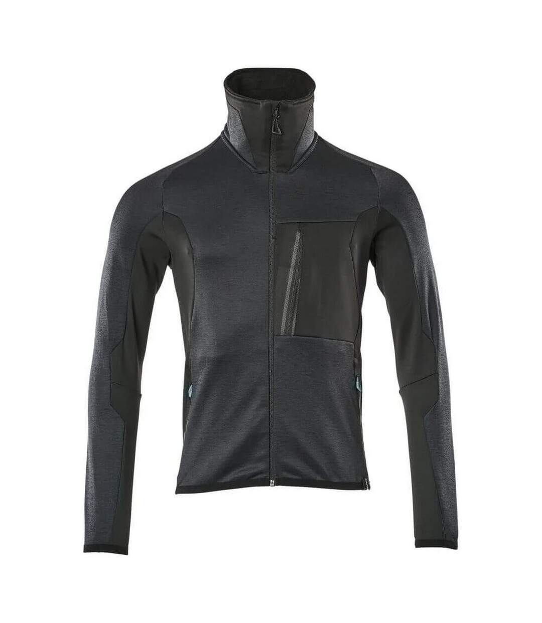 Mens Advanced Fleece Jacket Dark Navy Black Mascot-1