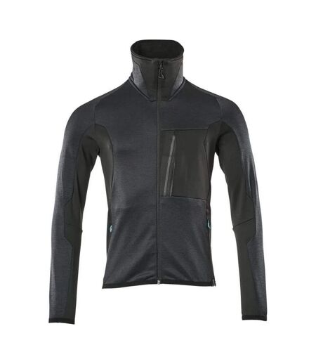 Mens Advanced Fleece Jacket Dark Navy Black Mascot