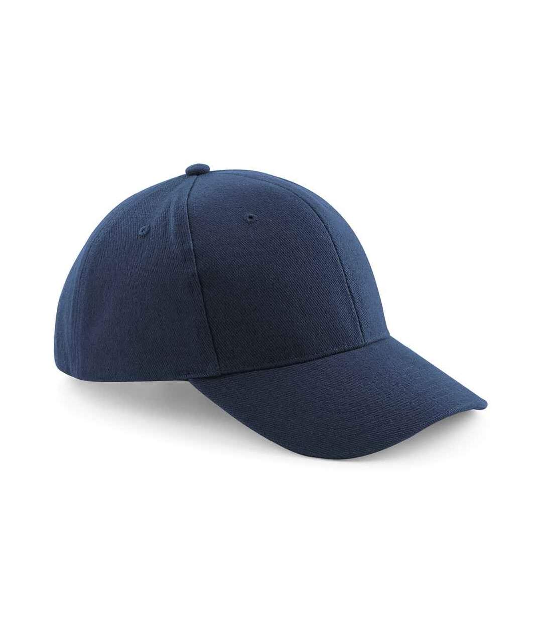 Casquette pro-style bleu marine français Beechfield-1