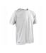 Spiro Mens Quick Dry Short-Sleeved T-Shirt (White) - UTBC5392