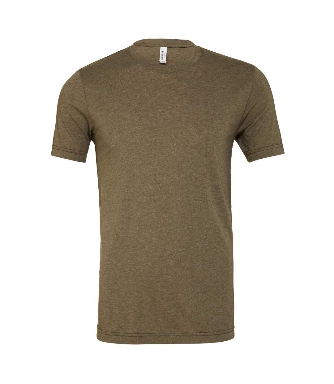 Canvas t-shirt à manches courtes homme olive Bella + Canvas-1