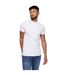 Polo kendrick homme blanc Crosshatch Crosshatch