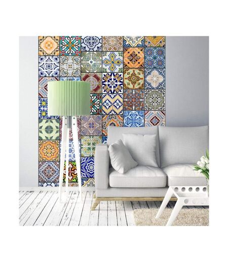 Papier Peint Mosaïque Colorée 50x1000cm