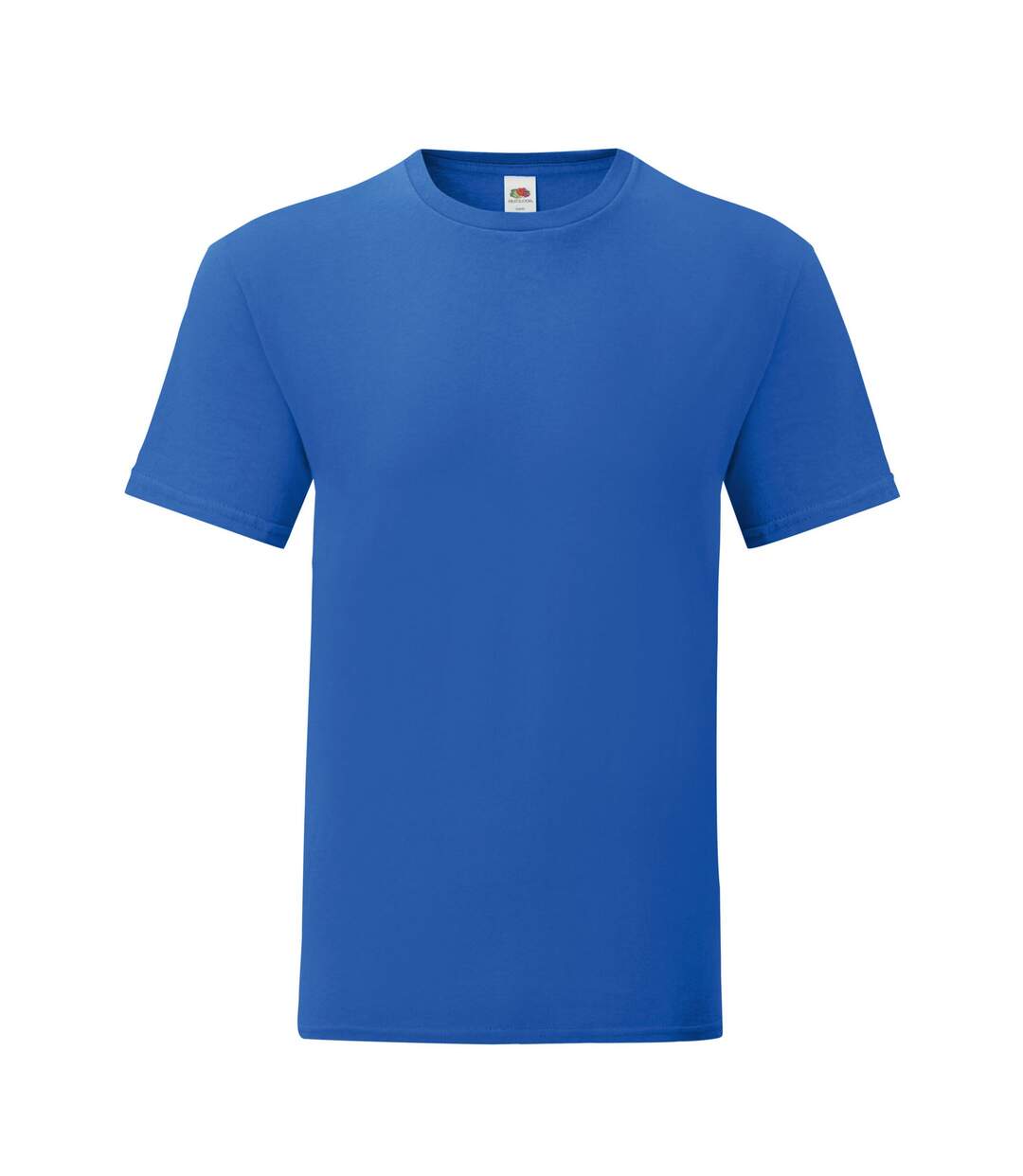 T-shirt iconic homme bleu roi Fruit of the Loom