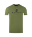 T-shirt Motif Logo London Aldis Homme Vert Aquascutum-1