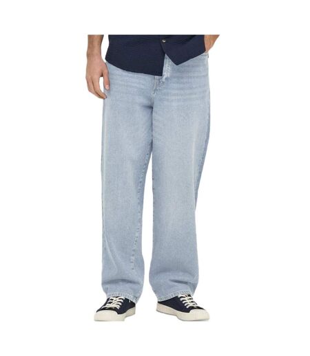 Jean baggy bleu homme only & sons onsfade