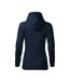 Sweat À Capuche Cape Free Femme Bleu Marine Foncé Malfini-2