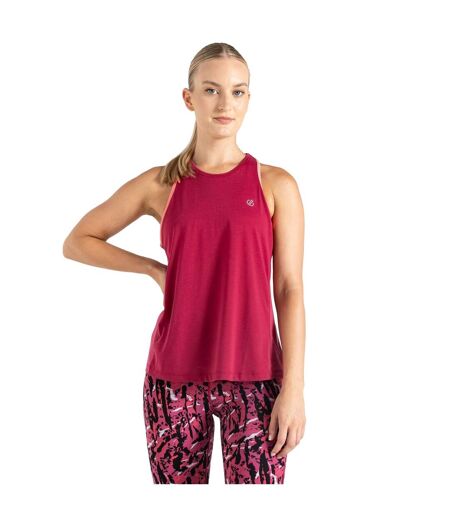 Débardeur Gravitate Femme Rose Foncé Rose Néon Dare 2B