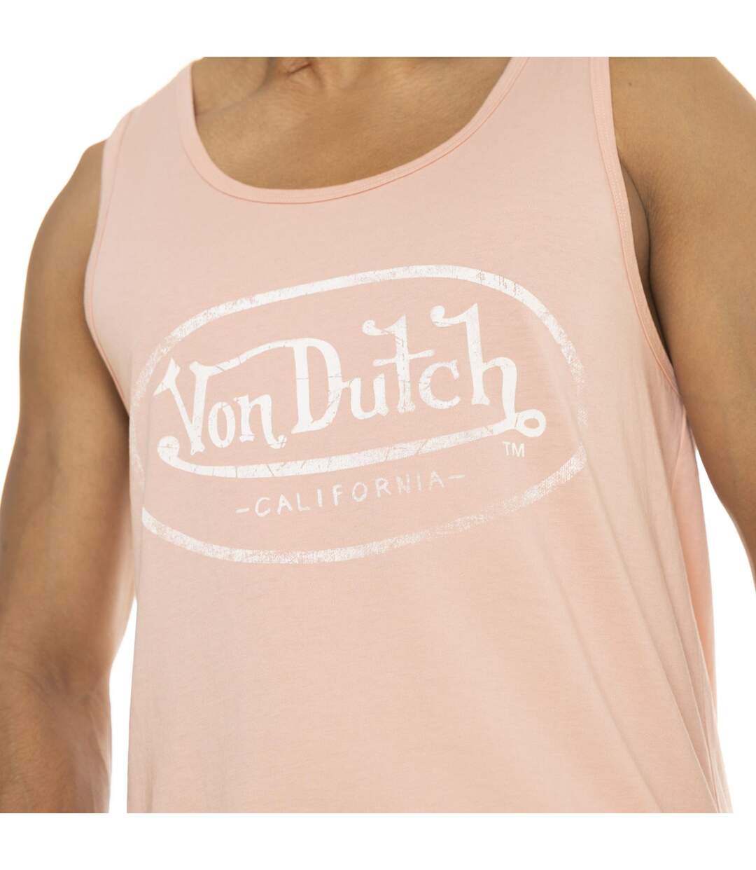 Débardeur homme en coton Base avec logo Vondutch-2