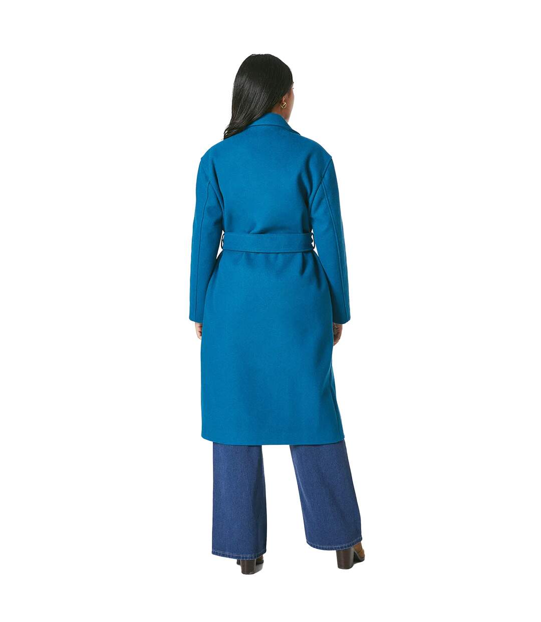 Manteau femme bleu pétrole Principles