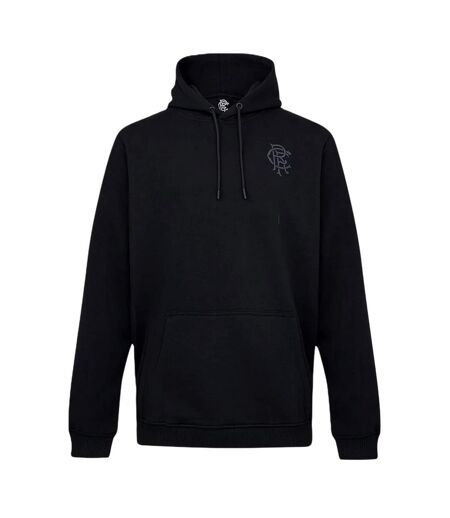 Mens Rangers Fc Hoodie Black Castore
