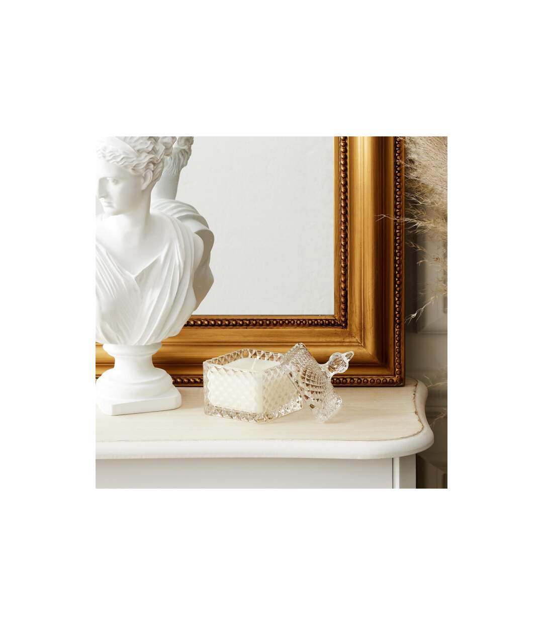 Bougie Parfumée Déco Ciselé 140g Magnolia-3