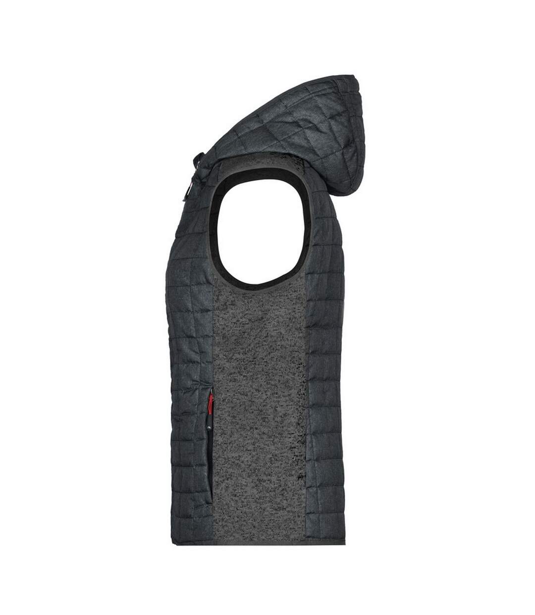 Veste Hybride Femme Gris Anthracite James And Nicholson-3