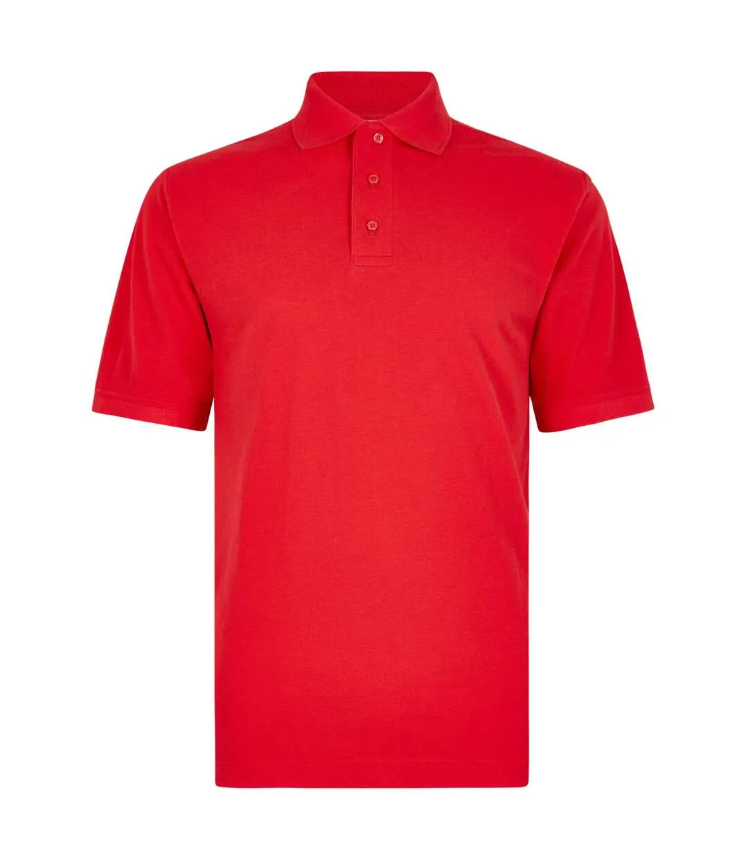 Mens Polo Shirt Tomato Red Kustom Kit-1