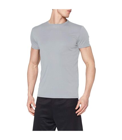 Stedman Mens Active Sports Tee (Silver Gray)