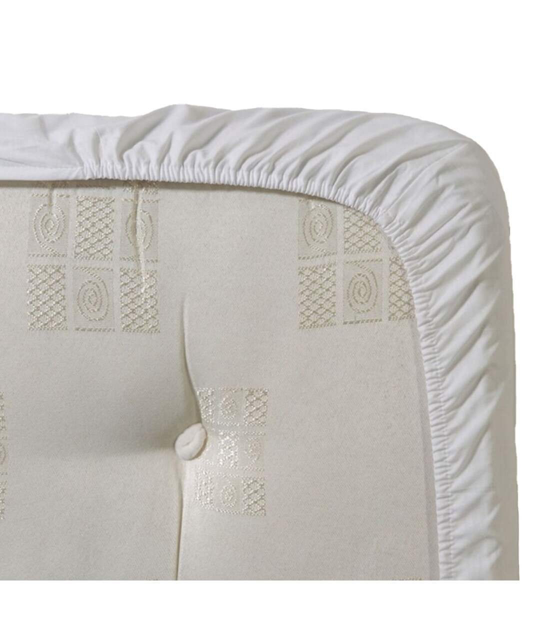 600 egyptian cotton extra deep fitted sheet white Belledorm-3