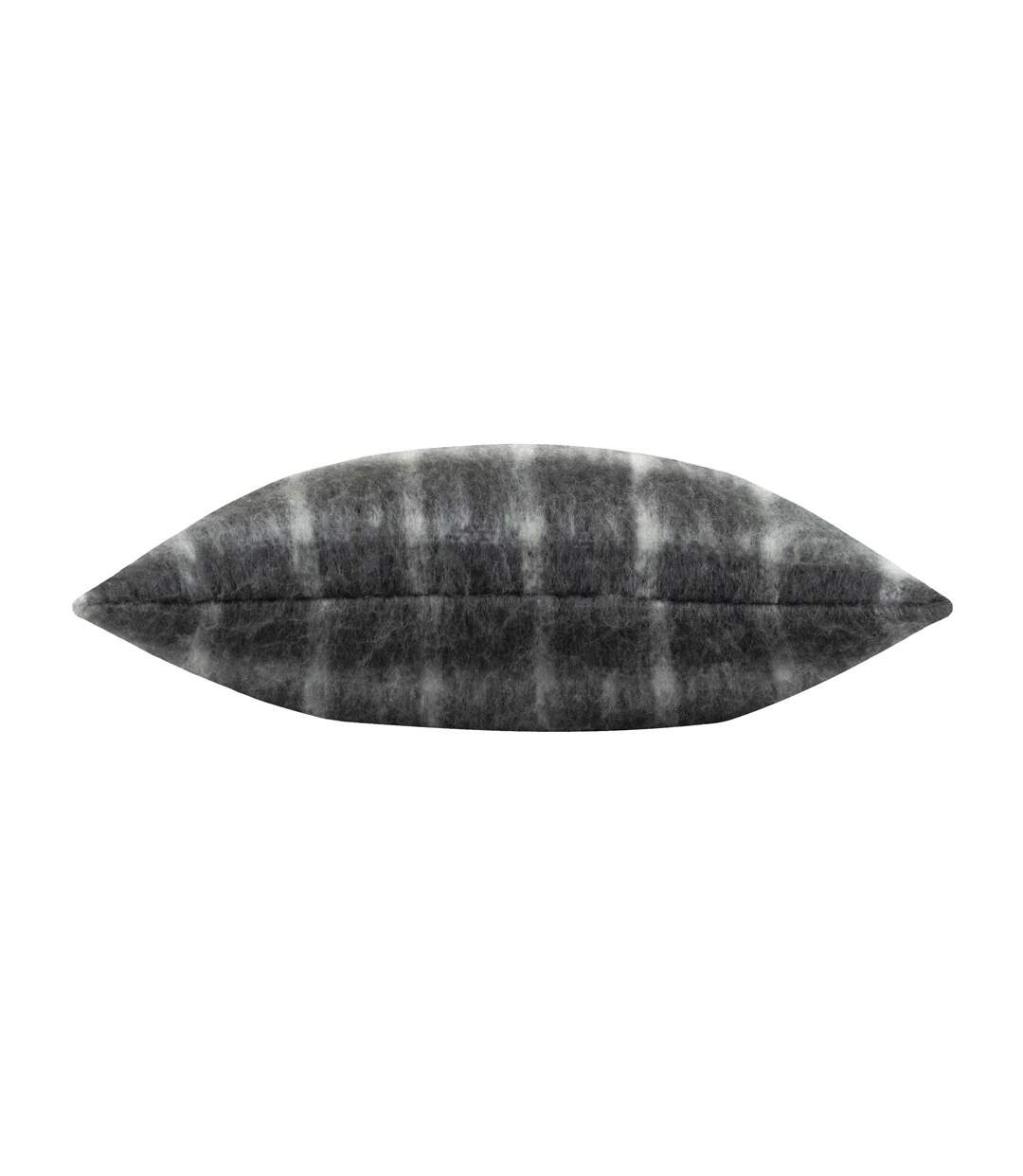 Yarrow faux mohair checked cushion cover 45cm x 45cm storm grey Yard-3