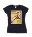 Disney - T-shirt BIG HERO BAYMAX HONEY LEMON NEWSPAPER - Femme (Bleu marine) - UTBI13109-1
