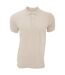 Gildan Mens Premium Cotton Sport Double Pique Polo Shirt (Sand) - UTBC3194