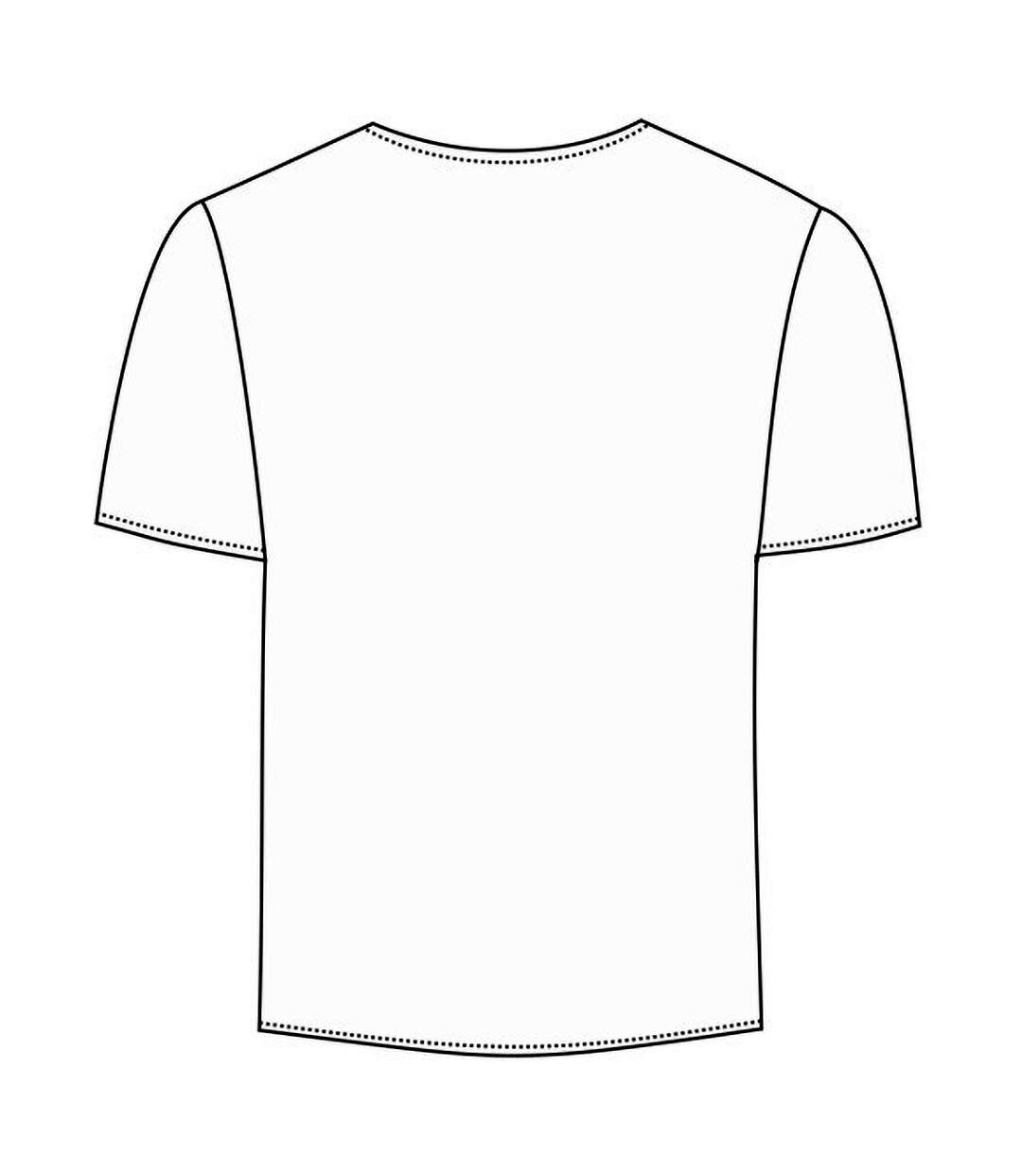 T-shirt à manches courtes exact v-neck pour homme blanc B and C