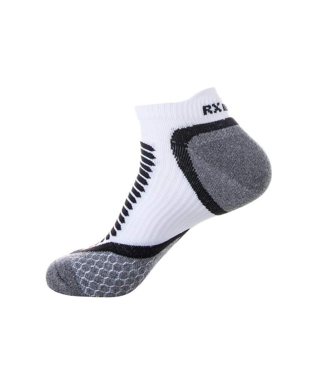 RX SPORT Socquettes Femme Microfibre TCPERF Blanc-1