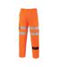 Portwest Mens Hi-Vis Rail Work Trousers (Orange) - UTPW1127