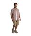 Chemise Manches Longues Motif/style À Carreaux Homme Rouge Orange À Carreaux Craghoppers-4