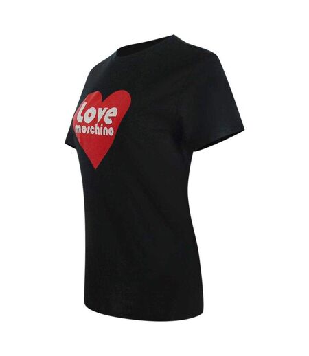 T-shirt Femme Noir Love Moschino