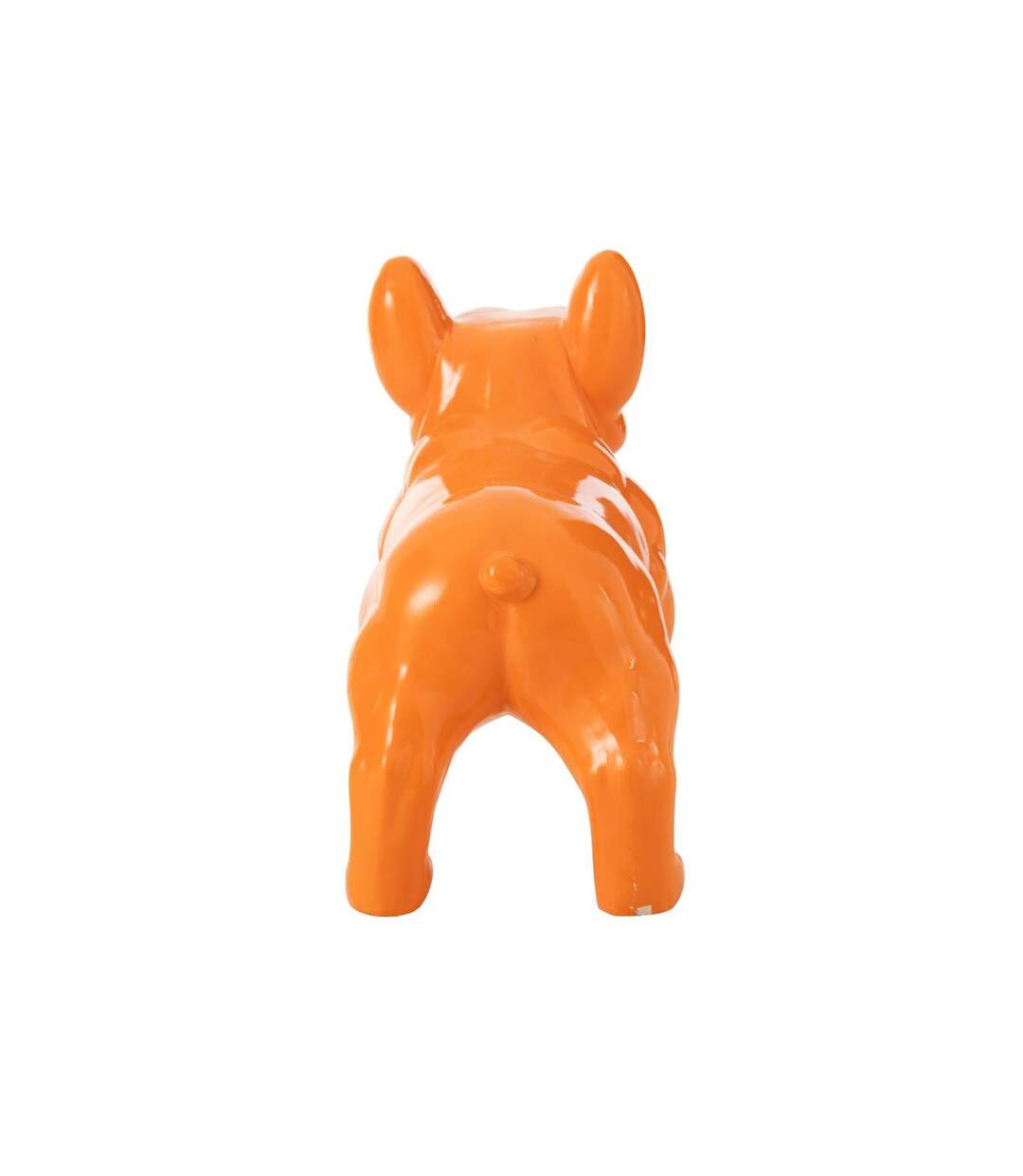 Statue Déco Bulldog 88cm Orange-4
