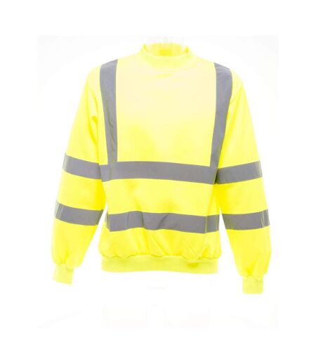 Sweatshirt haute visibilité  pour femme jaune haute visibilité Yoko