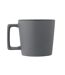 Cali ceramic 370ml mug one size grey/black Bullet-2