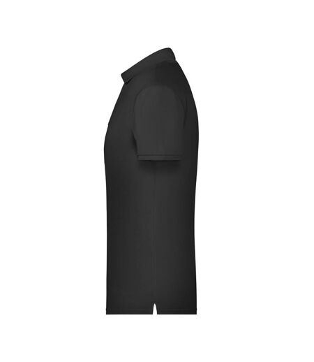 Polo Basic Homme Noir James And Nicholson