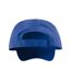 Result Headwear Unisex Adult Memphis Brushed Cotton Low Profile Cap (Royal Blue/White) - UTRW9301