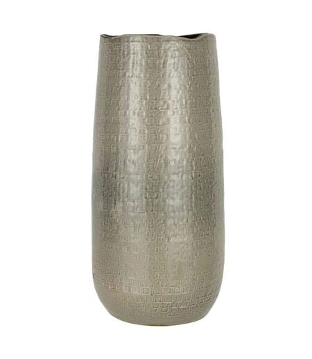 Vase en Céramique Design Yuella 50cm Gris Clair