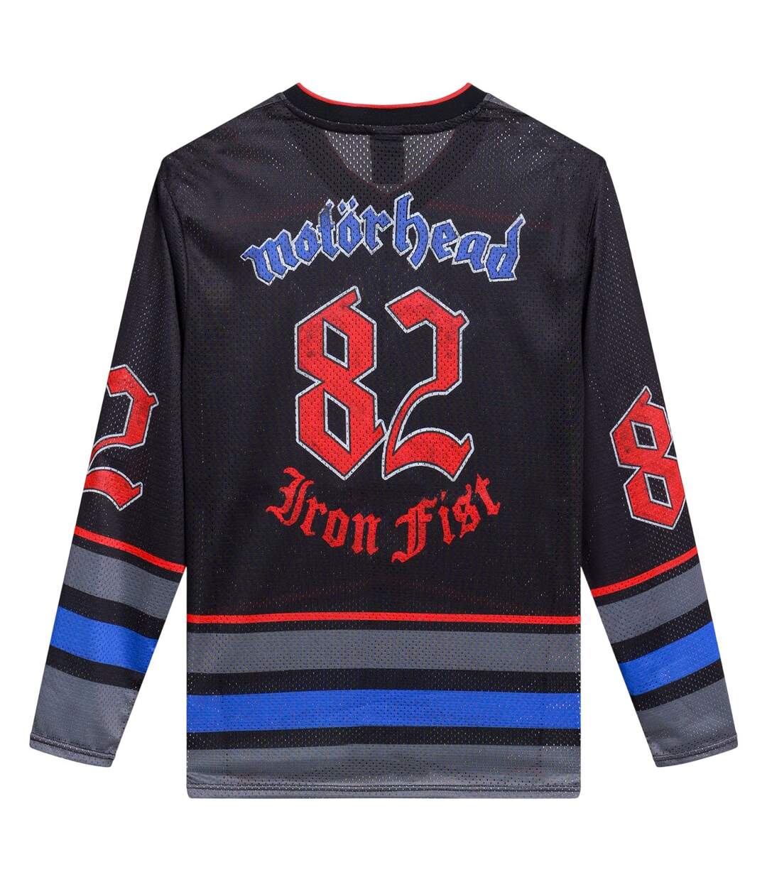 Unisex Adult Motorhead Hockey Jersey Black Amplified-2