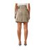 Womens/ladies Metallic Knitted Mini Skirt Gunmetal Never Fully Dressed-3