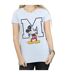 Disney Femme/Les femmes Mickey Mouse Classic M T-Shirt en coton (Gris sportif) - UTBI31006-3